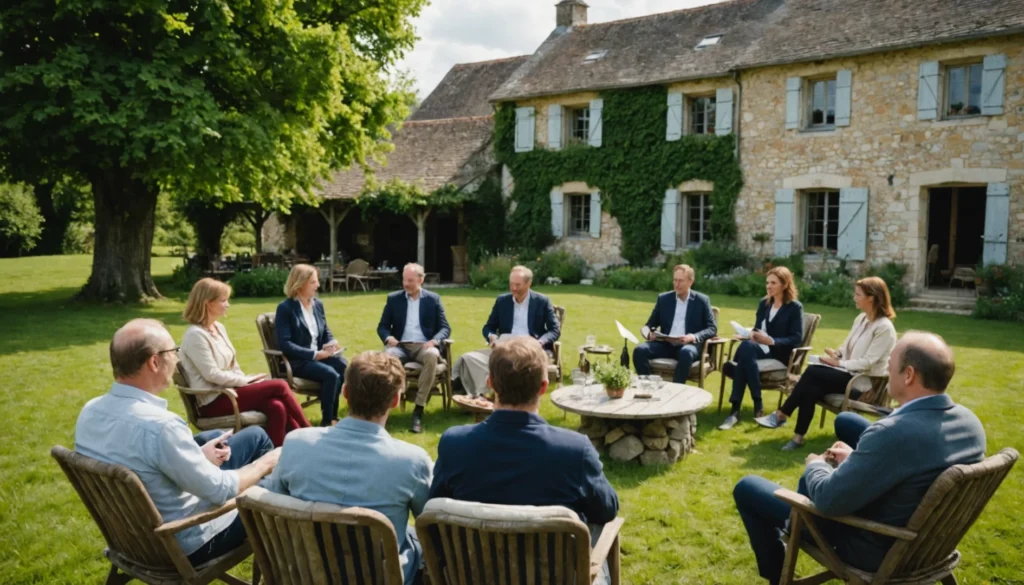 Séminaire au vert en Normandie : Les équipes adorent !
