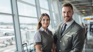 combien gagne une hotesse de l'air