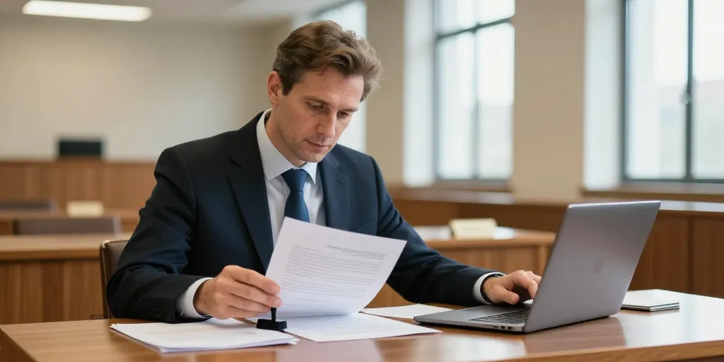 greffier fiche métier