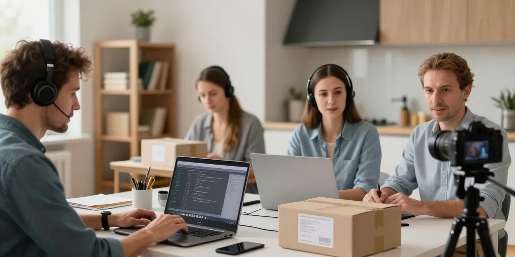 quel metier faire chez soi