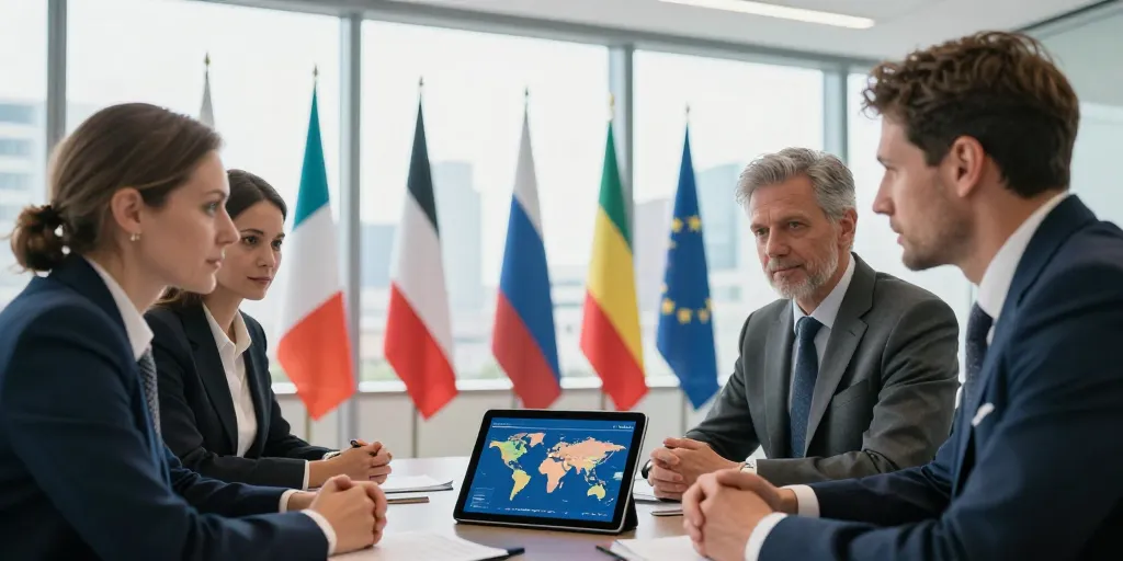 relation internationale métier